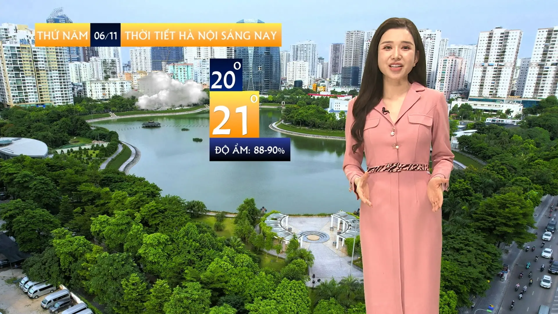 Dự báo thời tiết sáng | 06/11/2025